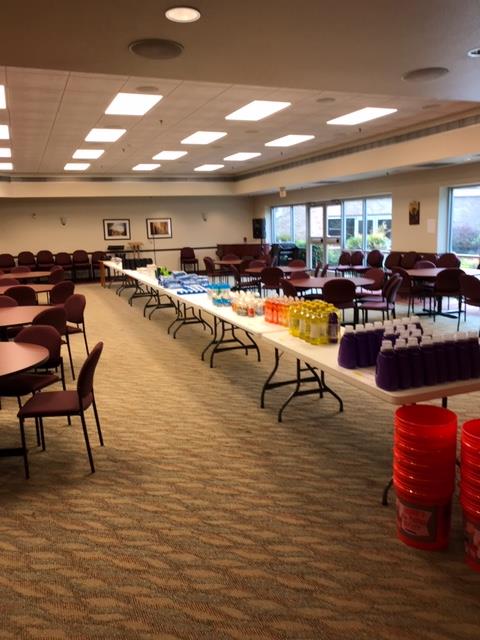Packing Disaster Relief Buckets